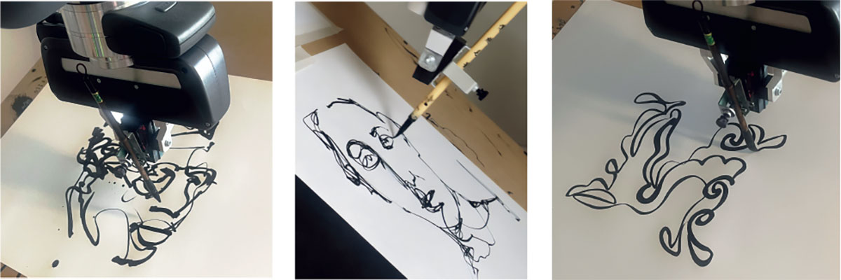 Our method produces smooth kinematics that facilitate reproduction with a robot.